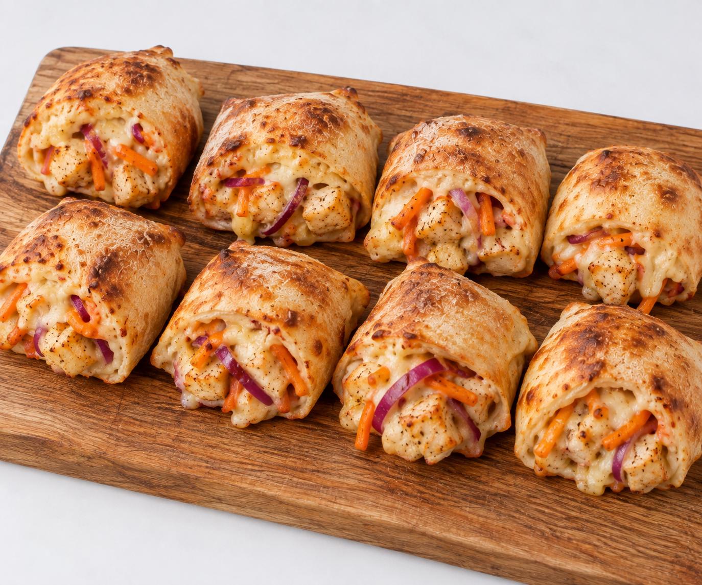 Gefüllte Pizzabrötchen Bao